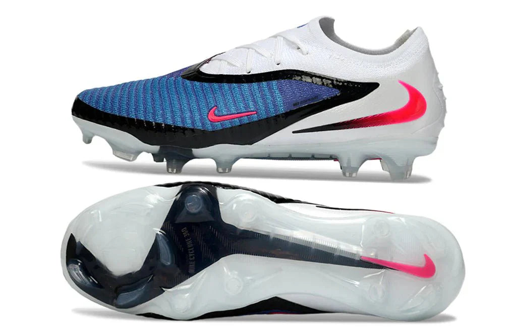 Phantom GX III Low Elite FG Branco/Azul