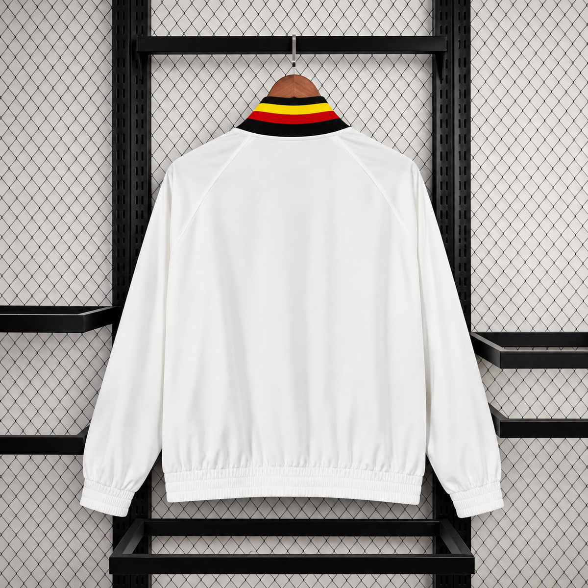 2026 German national team white transfer printing World Cup casual training windproof jacket