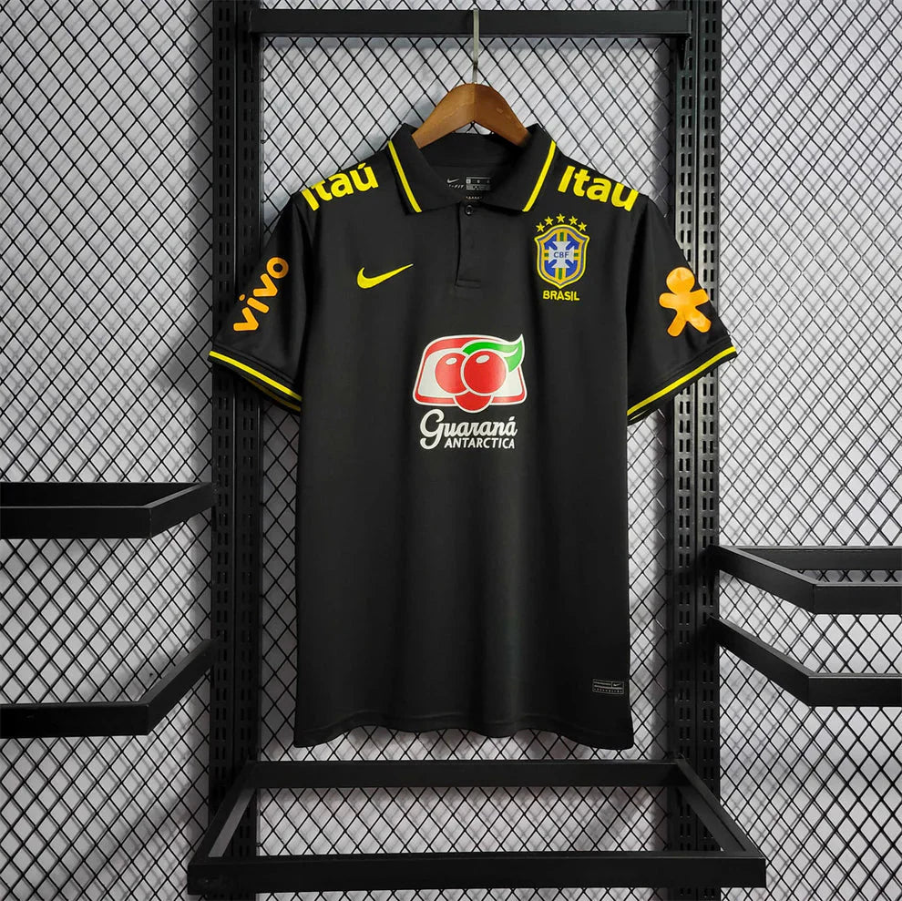 Brazil Black Polo Shirt
