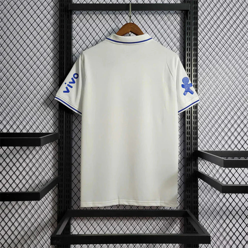 Brazil White Polo Shirt