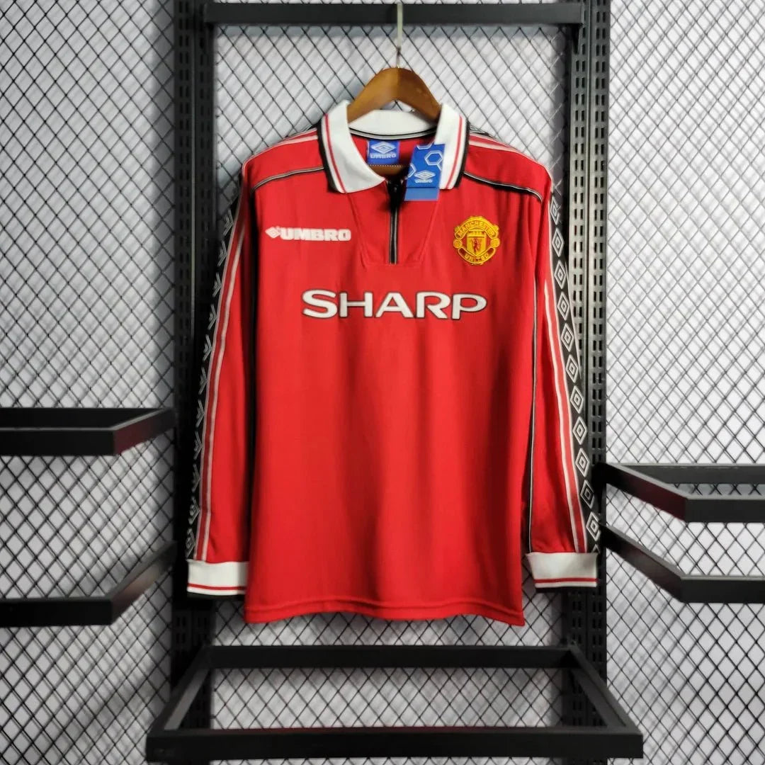 Man United 2008 L/S Home Shirt