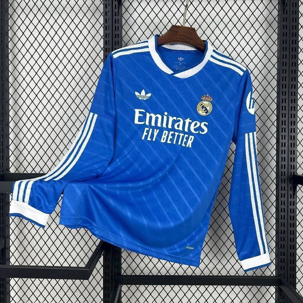 Real Madrid 2025 L/S Third Shirt