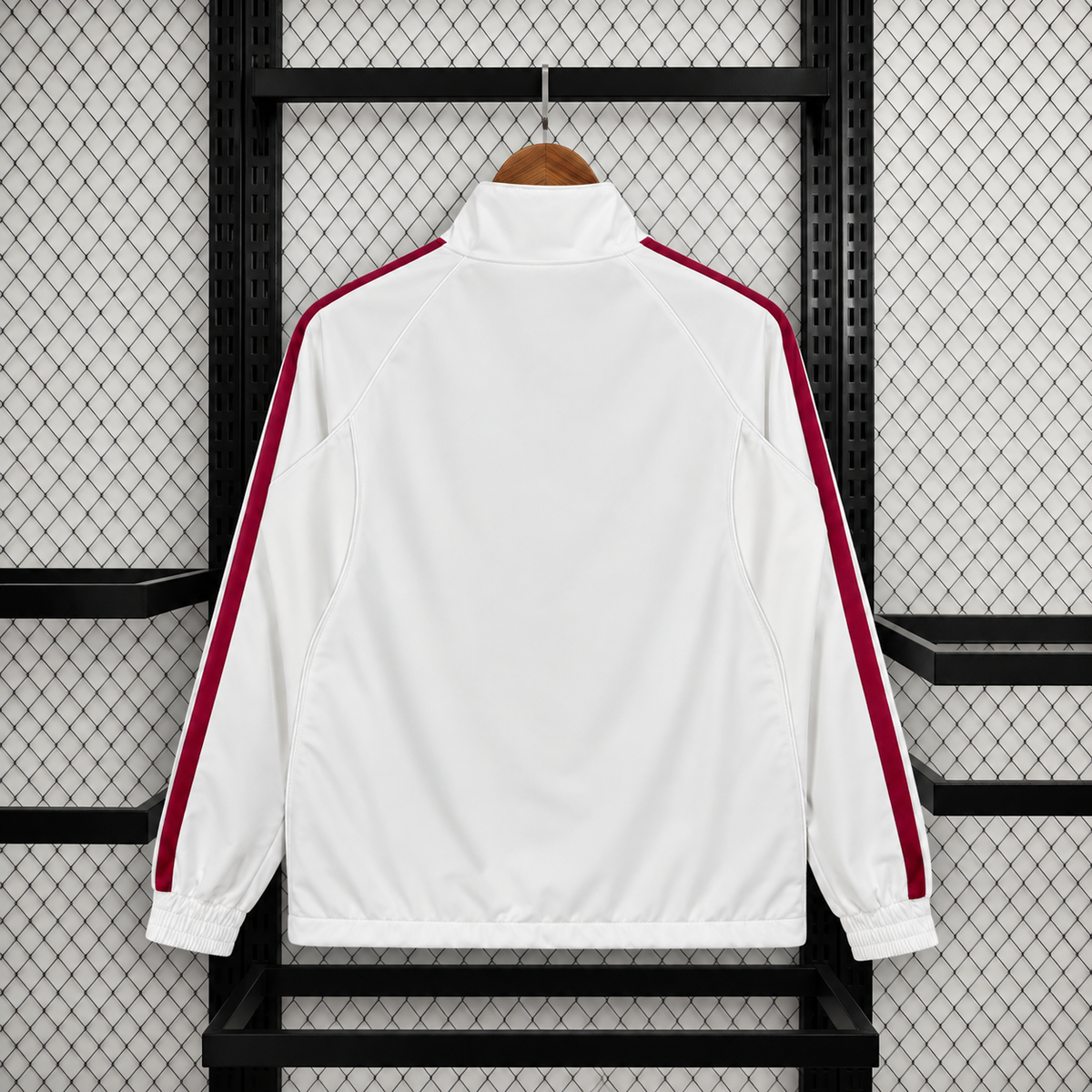 26-27 season Real Madrid white jacket casual training windproof jacket