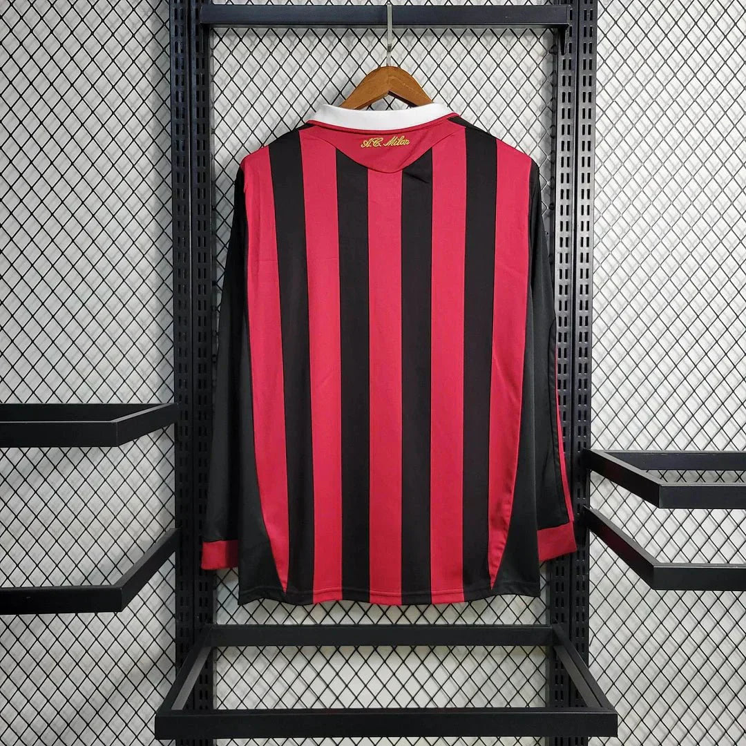 AC Milan 2009 L/S Home Shirt